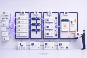 اتوماسیون پیگیری فروش در CRM؛ نقشه راه اجرایی کارخانه